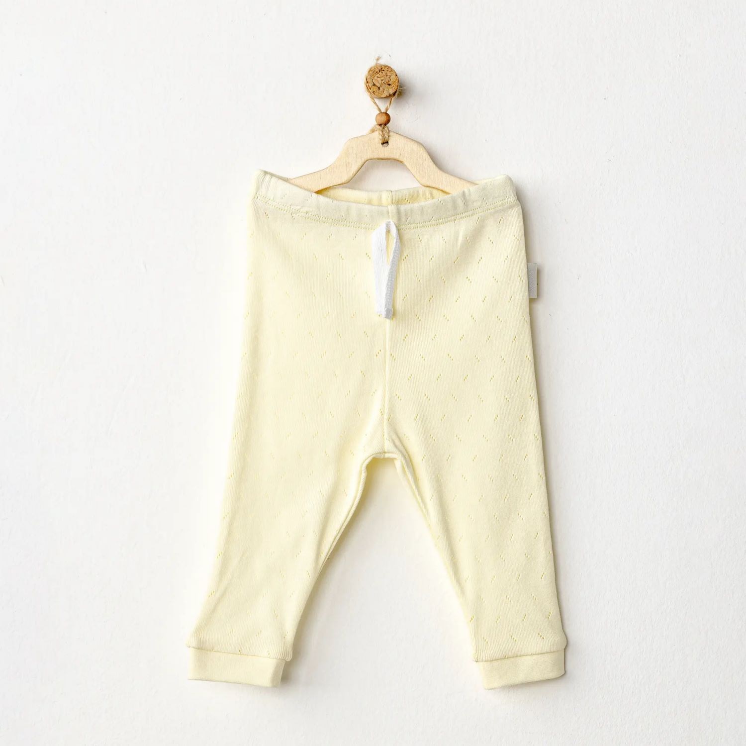 Andywawa Jacquard Bebek Pantolon AC25556 Sarı