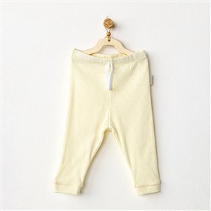 Andywawa Jacquard Bebek Pantolon AC25556 Sarı