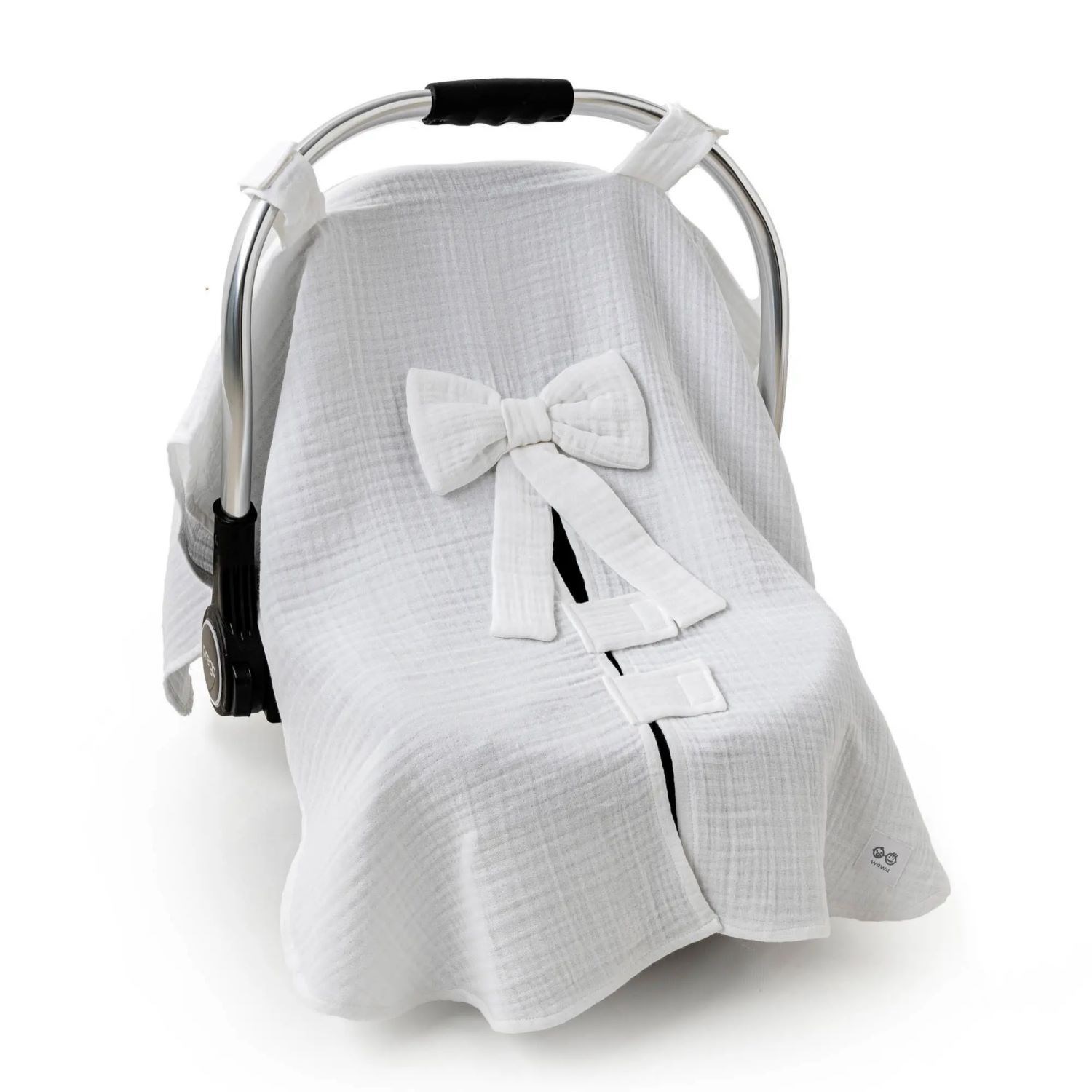 Andywawa Car Seat Ana Kucağı Örtüsü AC25880 Beyaz