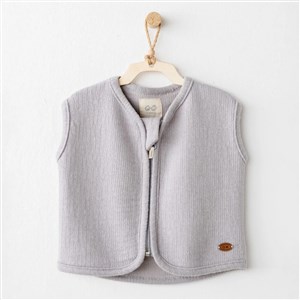 Andywawa Bebek Yelek AC26207 Gri