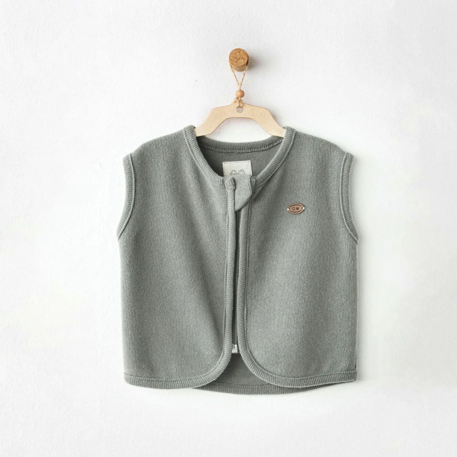 Andywawa Bebek Yelek AC26211 Yeşil