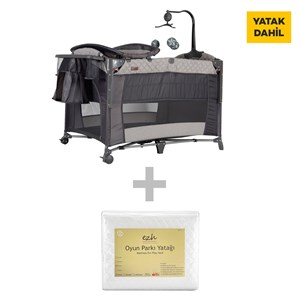 Prego Miami Oyun Parkı ve Park Yatağı 8023 Gri