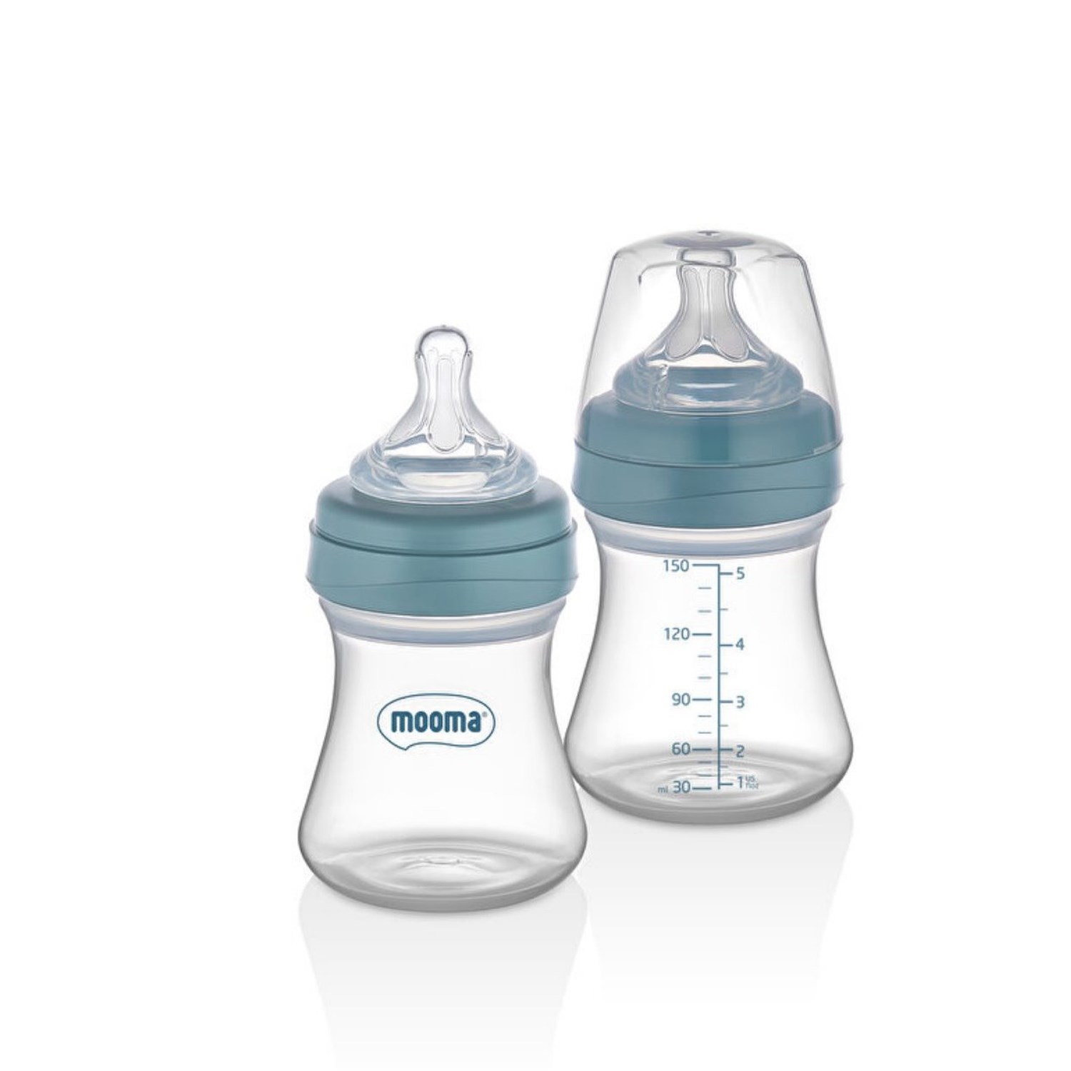 Mooma Kindy Biberon 150 ml 0-6 Ay Mavi