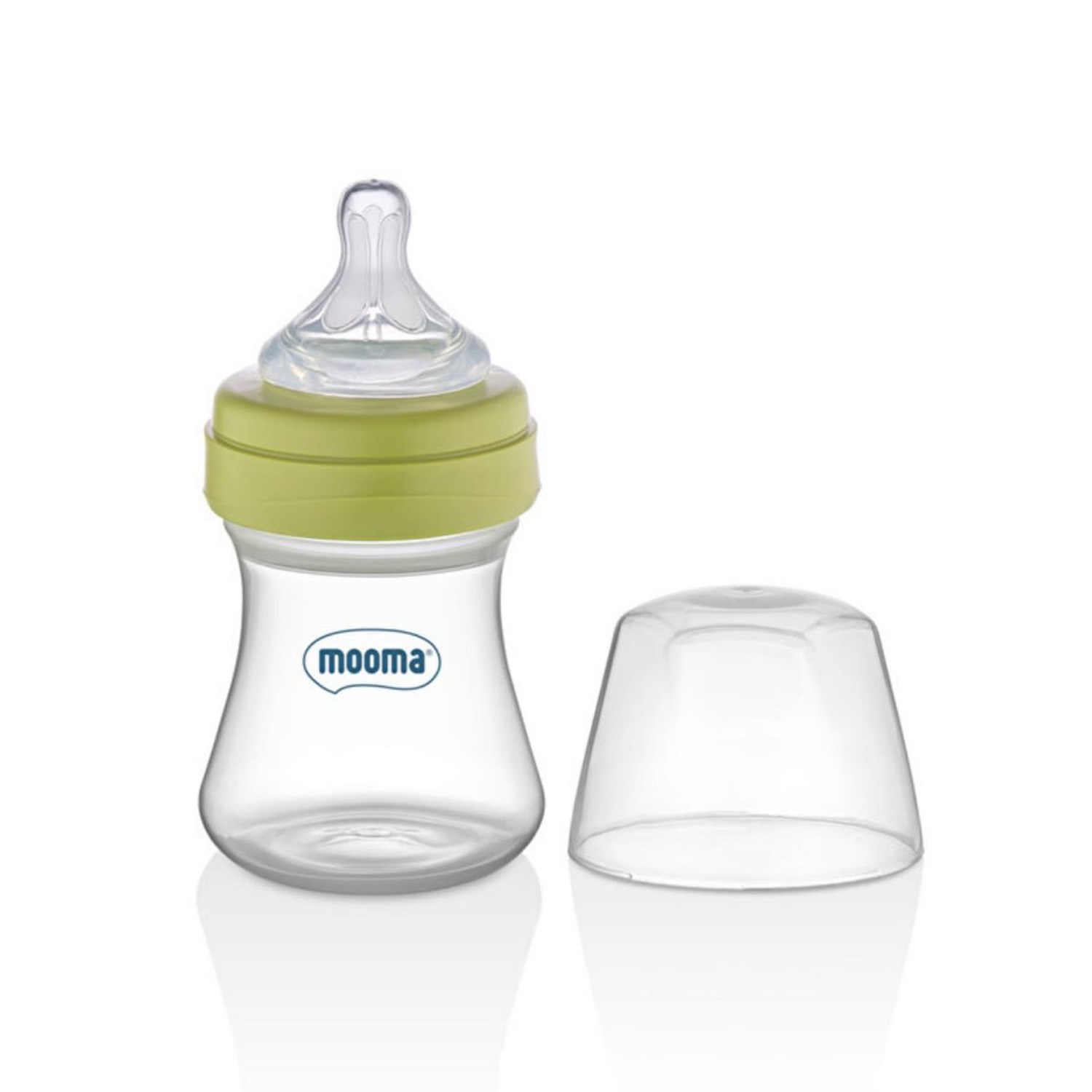 Mooma Kindy Biberon 150 ml 0-6 Ay Yeşil