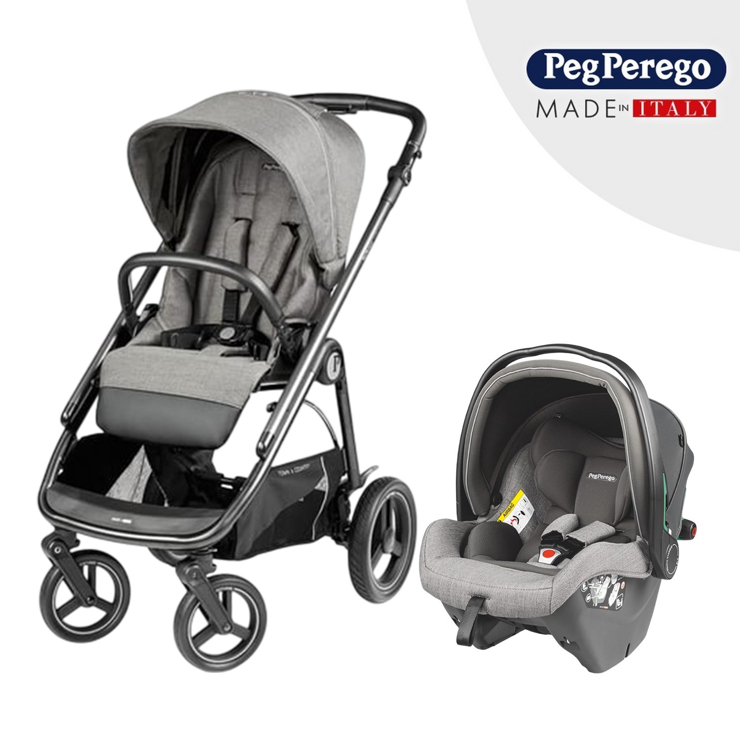 Peg Perego Veloce TC SLK Travel Bebek Arabası City Grey