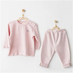 Andywawa 2'li Bebek Takım AC26218 Pembe