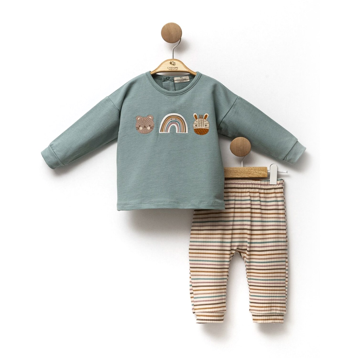Cassiope 2'li Bebek Takım 474787 Yeşil