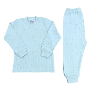 Sebi Bebe Nokta Çiçek Pijama Takım 9154 Mint