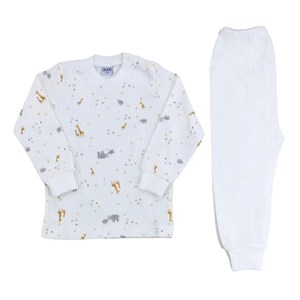 Sebi Bebe Prime Pijama Takımı 2422 Krem