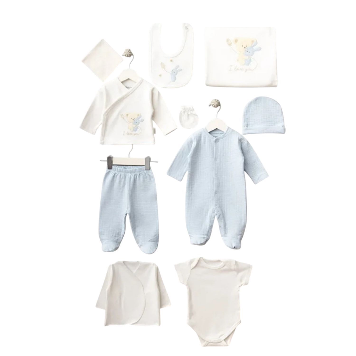 Bebitof 10'lu Bebek Zıbın Seti 10099