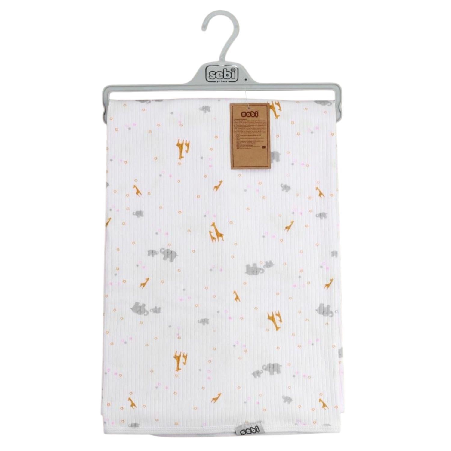 Sebi Bebe Bebek Battaniye 9406 Beyaz