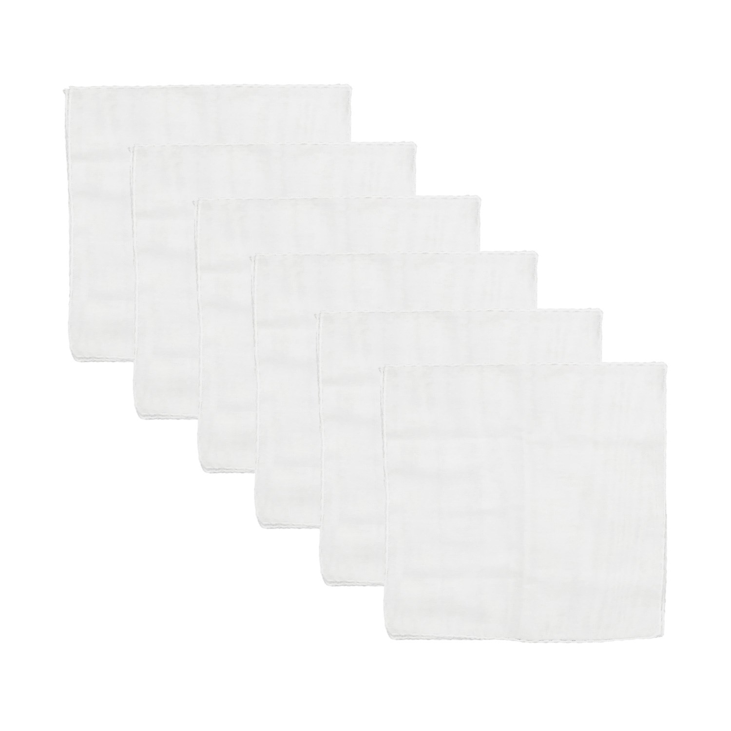 Sebi Bebe Tülbentli Bebek Ağız Mendili 6'li 7555