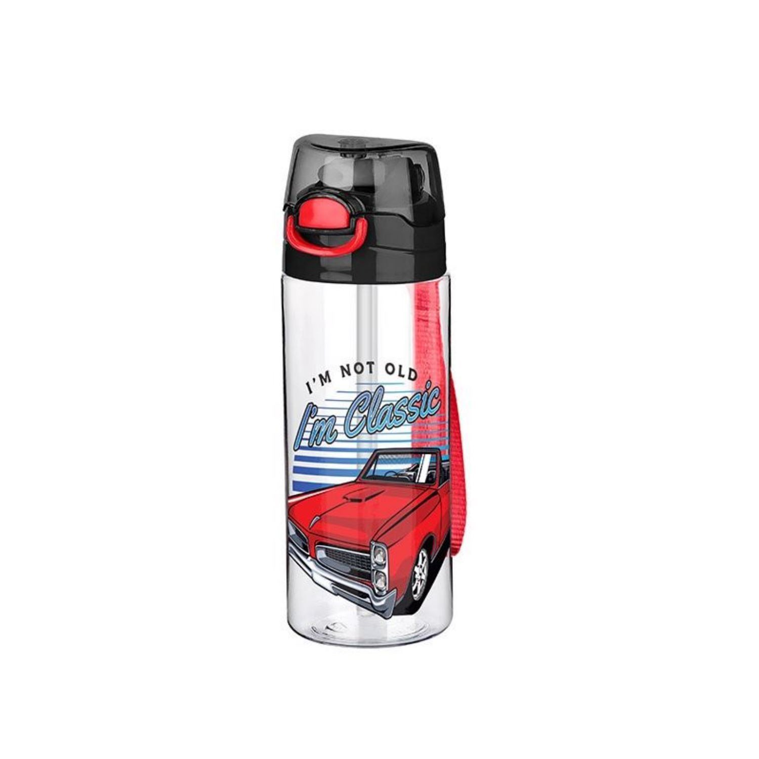 Titiz Plastik Su Matarası 500 Ml 621 Siyah