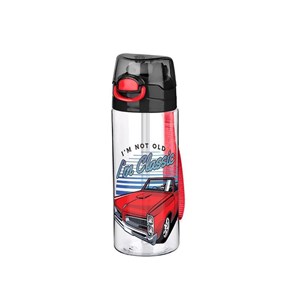 Titiz Plastik Su Matarası 500 Ml 621 Siyah