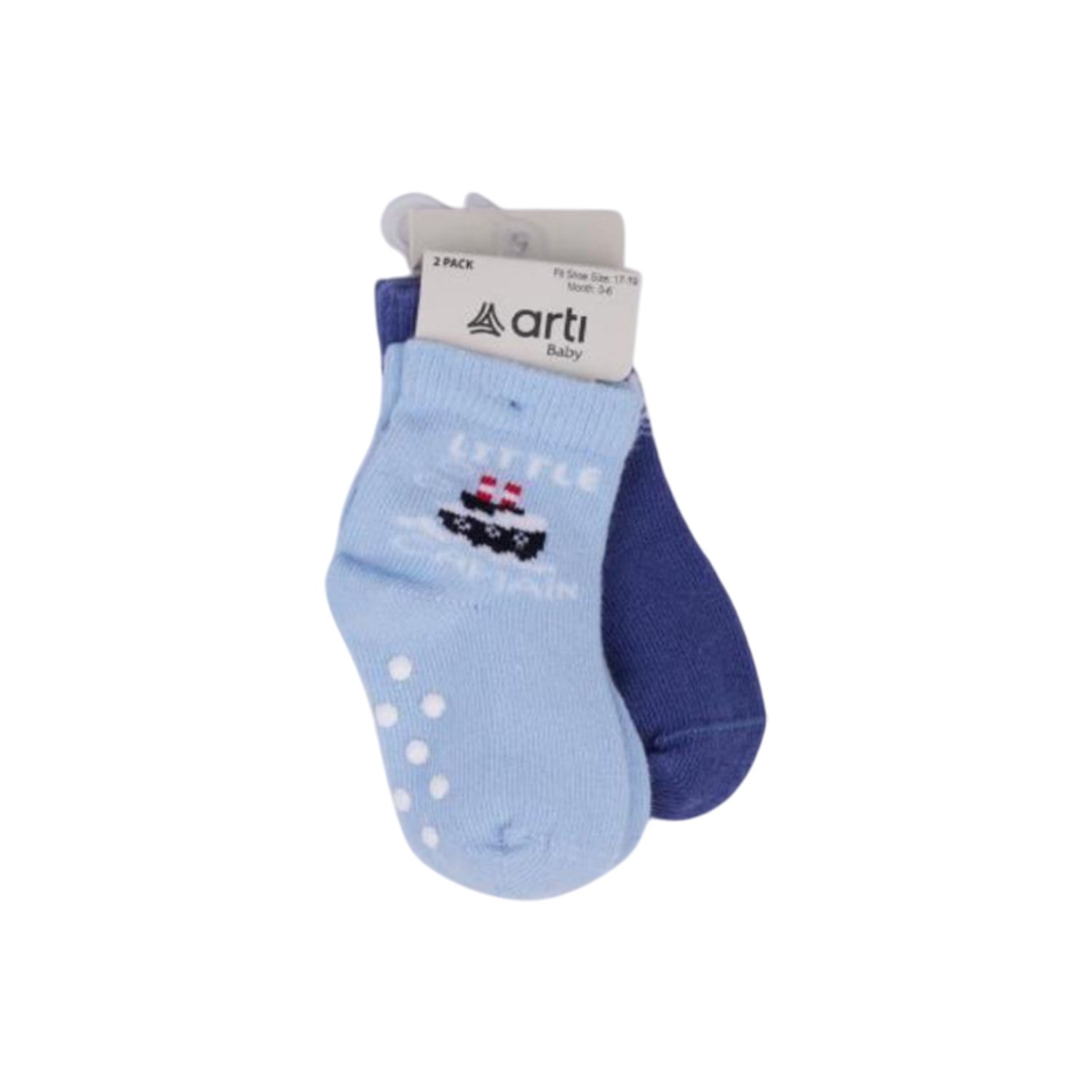 Artı Kids Filip 2'li Abs'li Erkek Bebek Çorap 44143