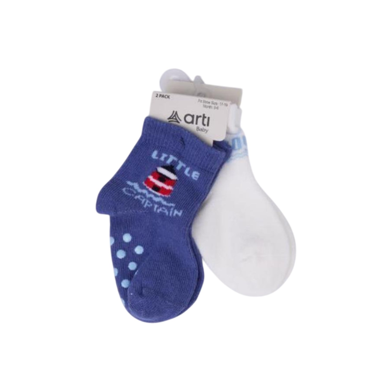 Artı Kids Filip 2'li Abs'li Erkek Bebek Çorap 44143