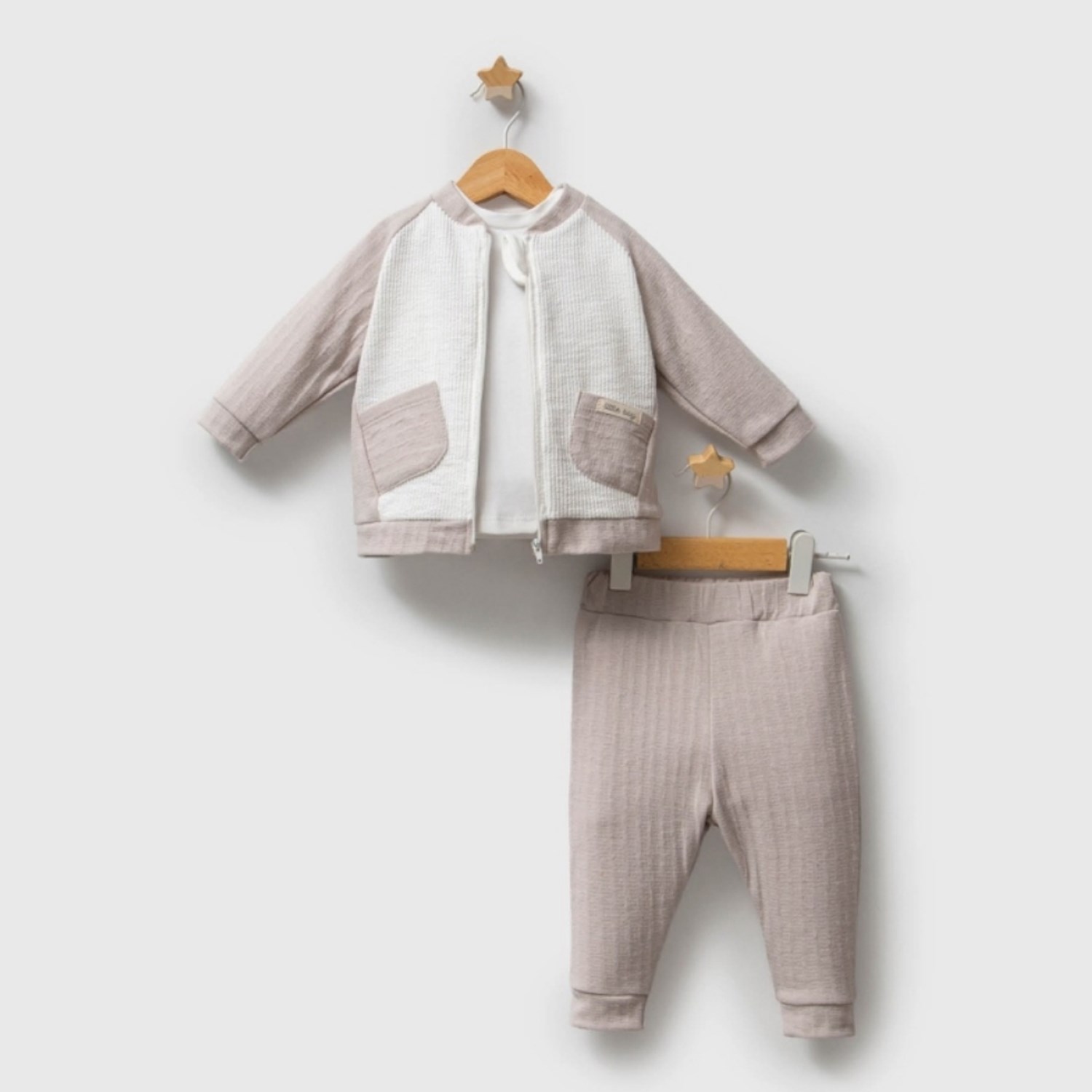 Tongs Baby 3'lü Bebek Takım 5623