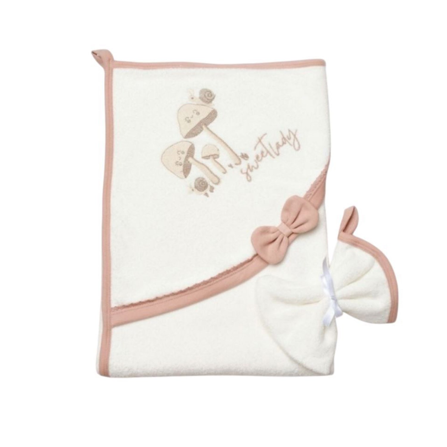 Biorganic Bebek Havlu 85x95 Cm 66486 Açık Bej