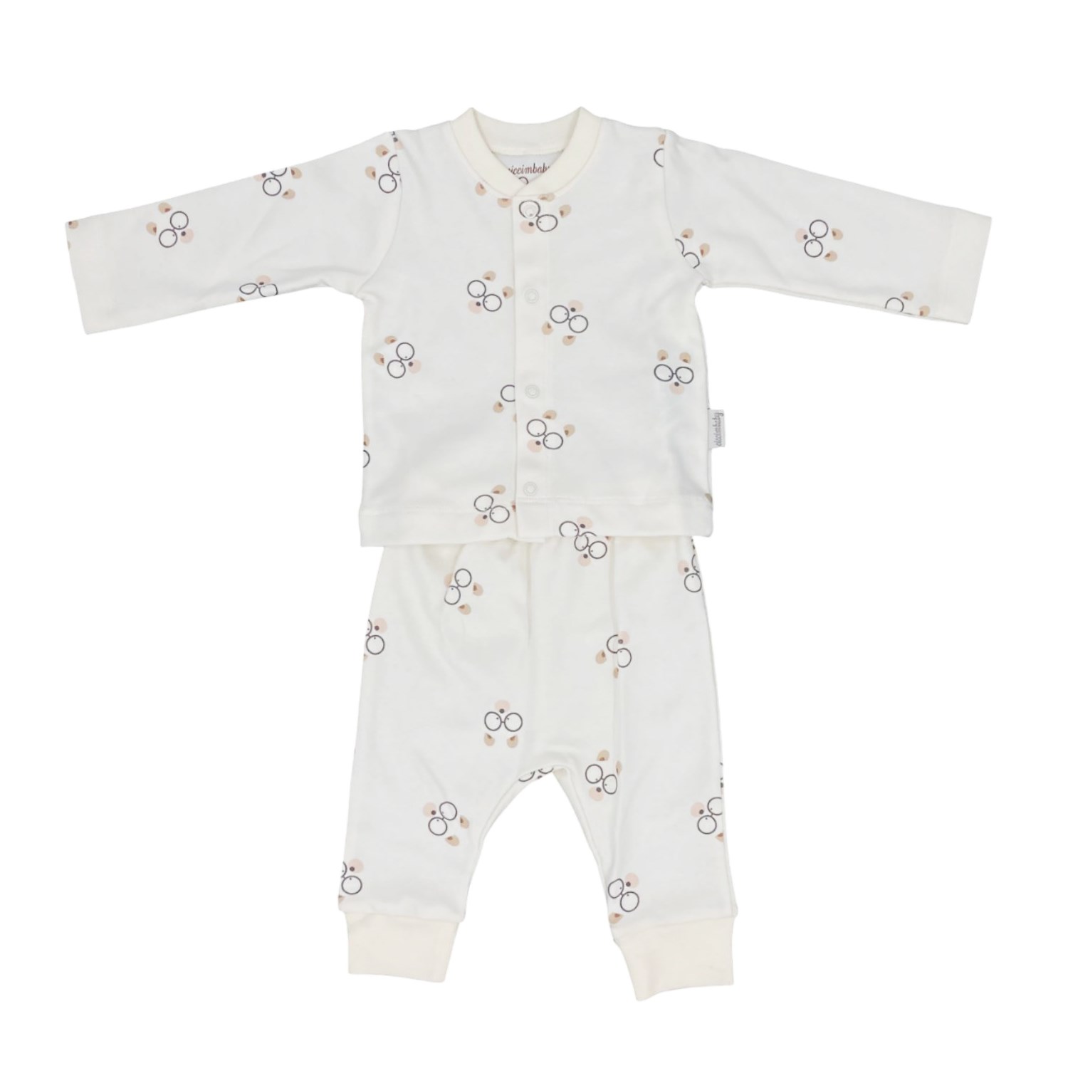 Ciccim Baby Pijama Takımı 5106 Toprak