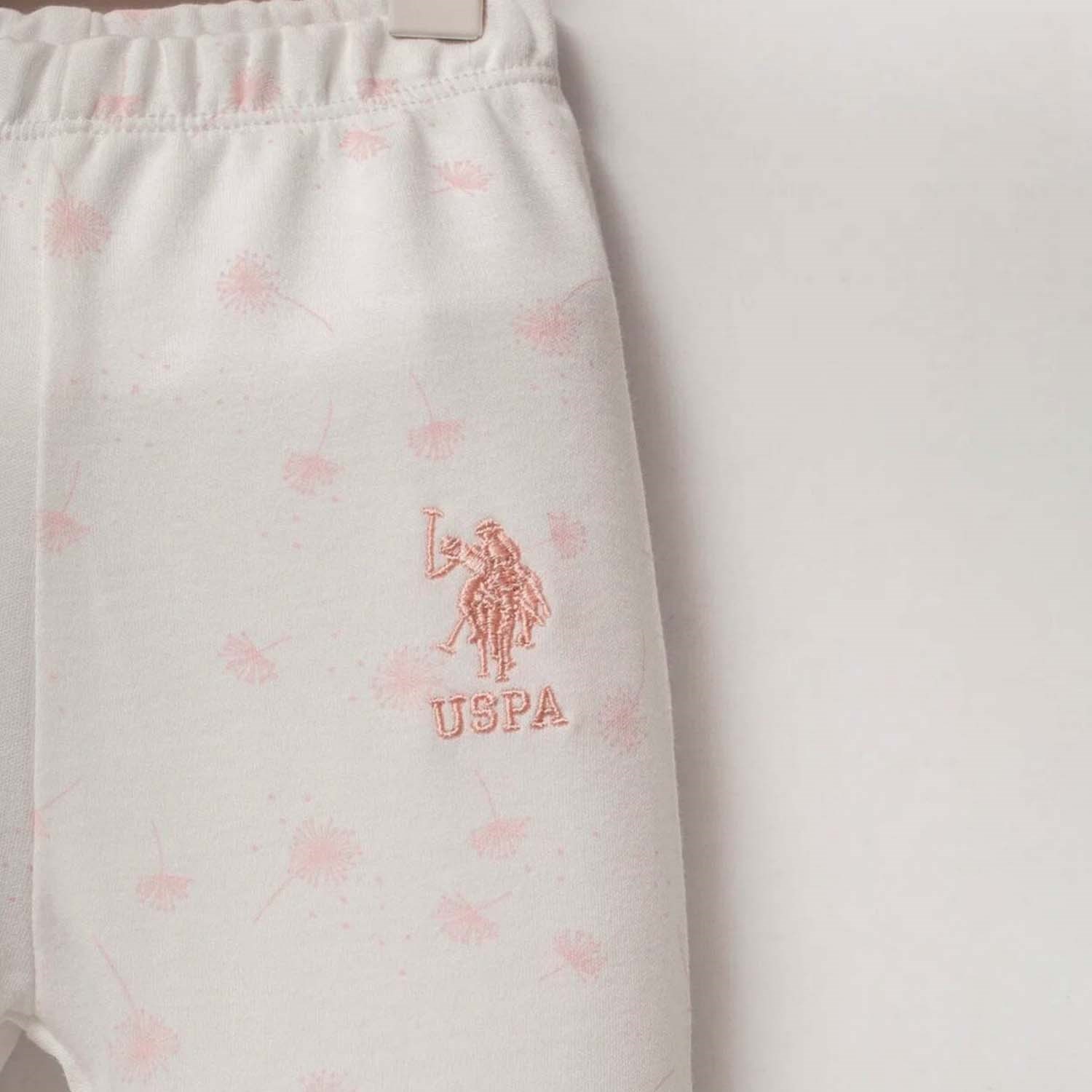 U.S. Polo Assn 2'li Bebek Takımı 2648 Beyaz