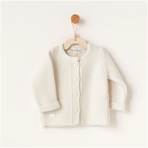 Andywawa Bebek Triko Ceket AC26344 Ekru