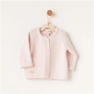Andywawa Bebek Triko Ceket AC26344 Pembe