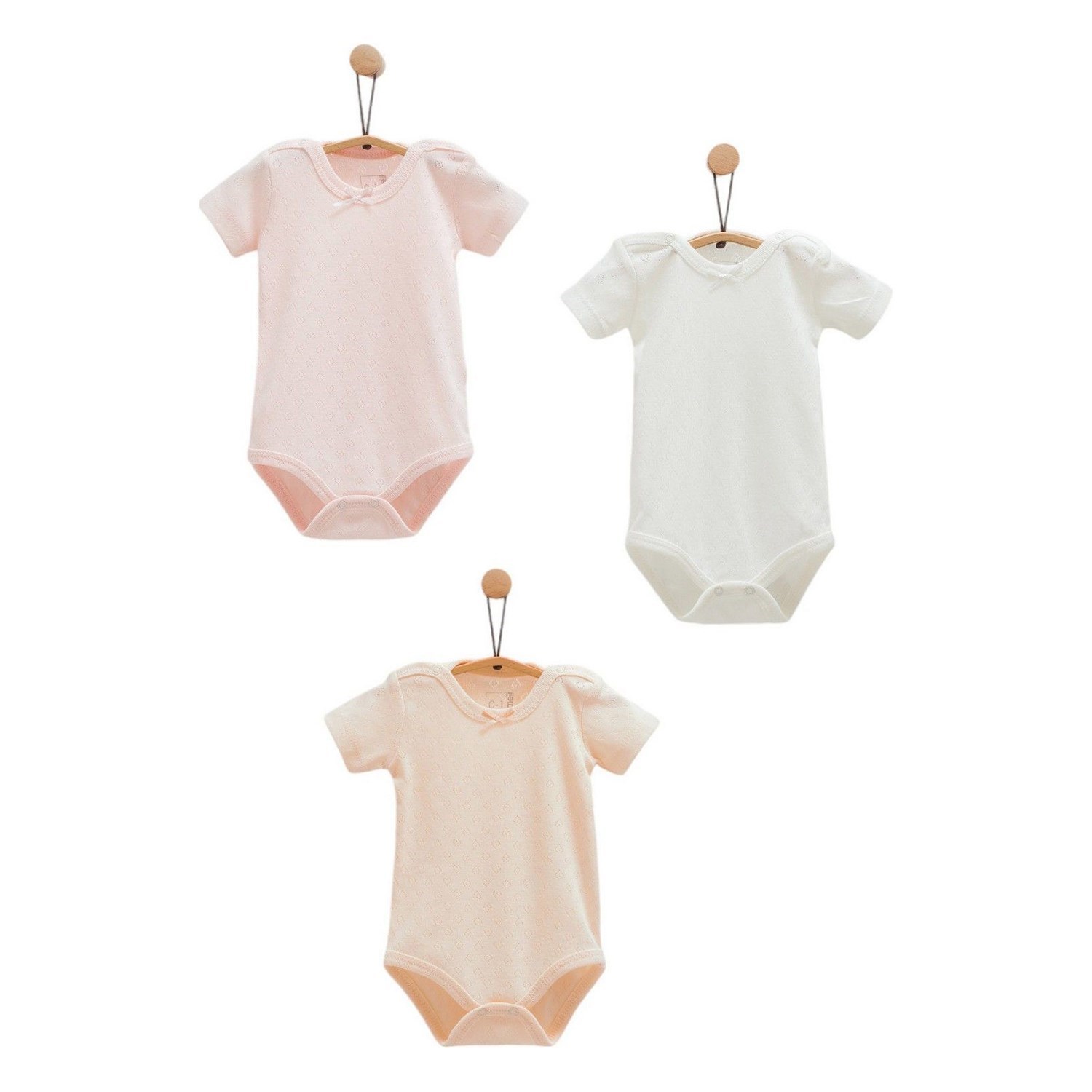 Caramell 3'lü Body 1511 Pembe