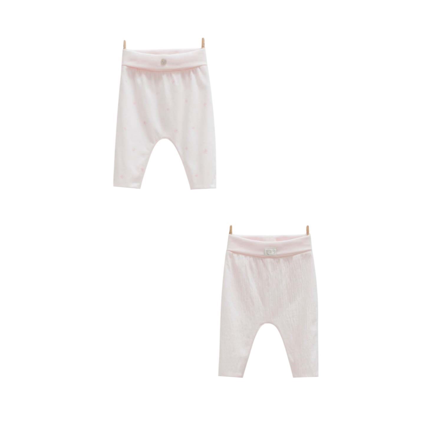 Caramell Patiksiz Bebek Pantolonu 1410 Pembe