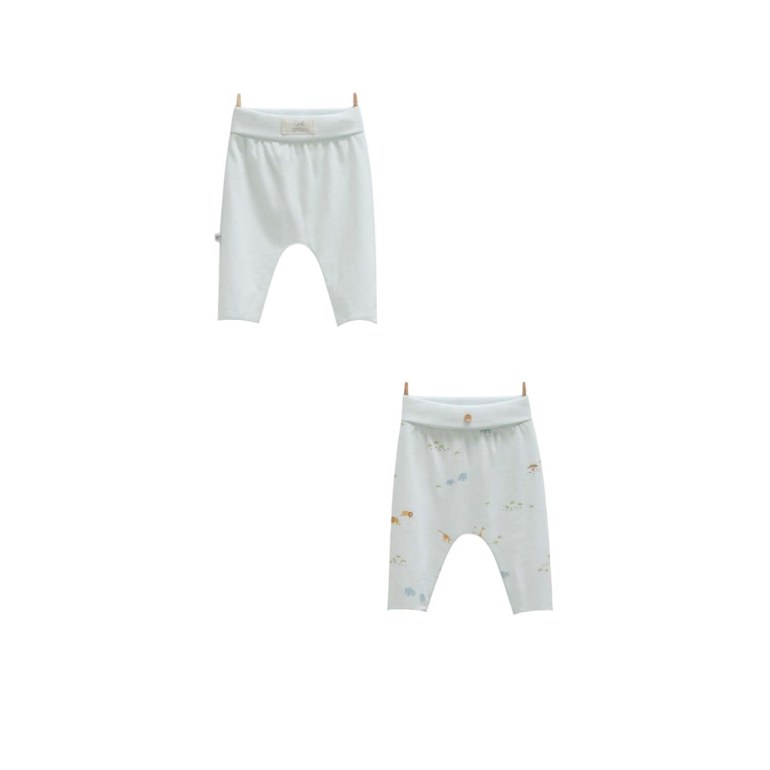 Caramell Patiksiz Bebek Pantolonu 1368 Mavi