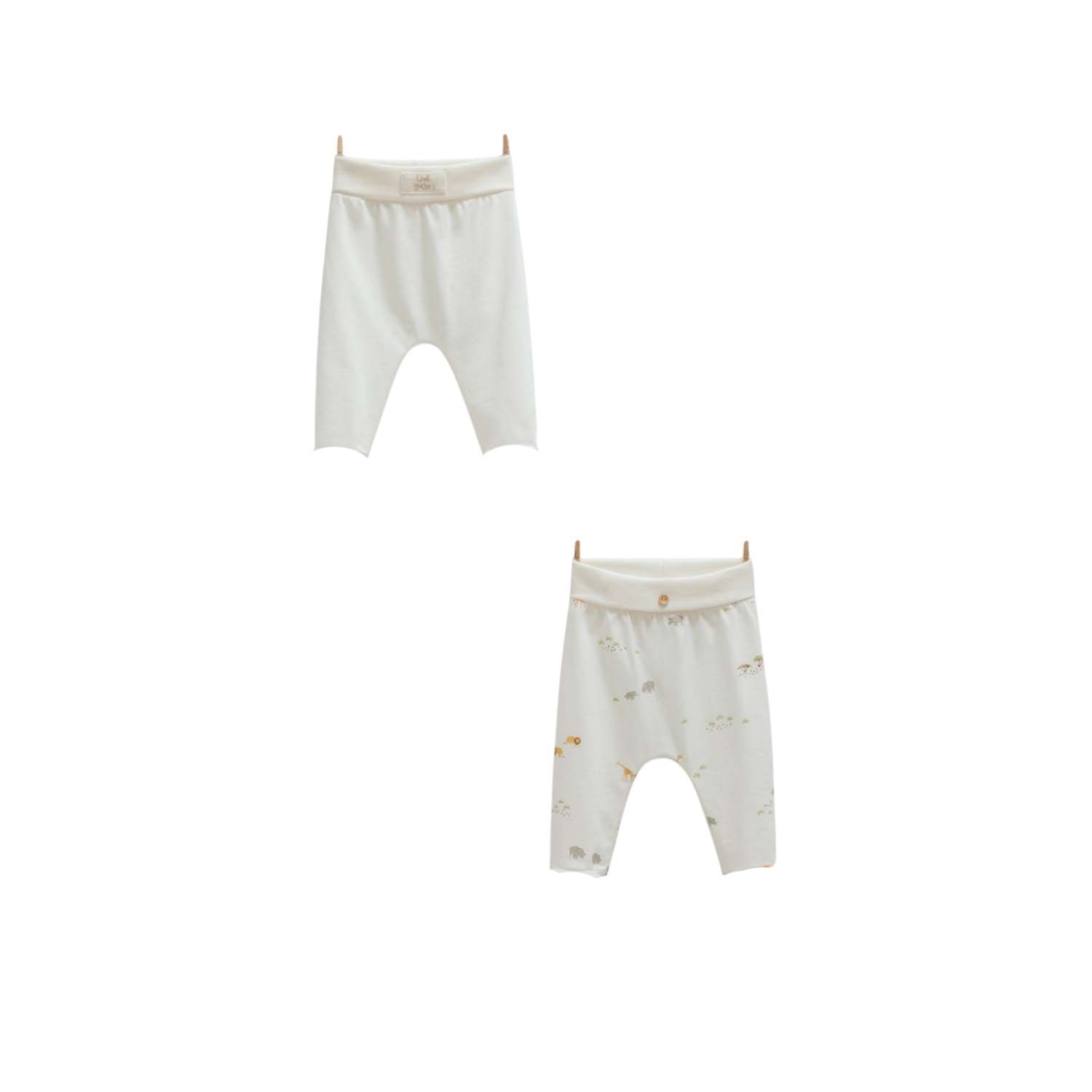 Caramell Patiksiz Bebek Pantolonu 1368 Ekru
