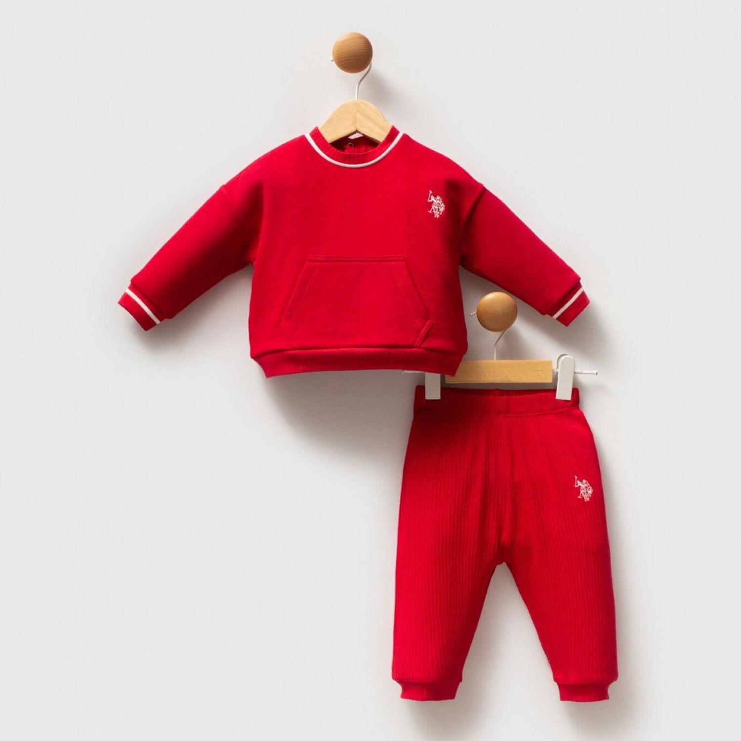 U.S. Polo Assn 2'li Takım 2738 Kırmızı