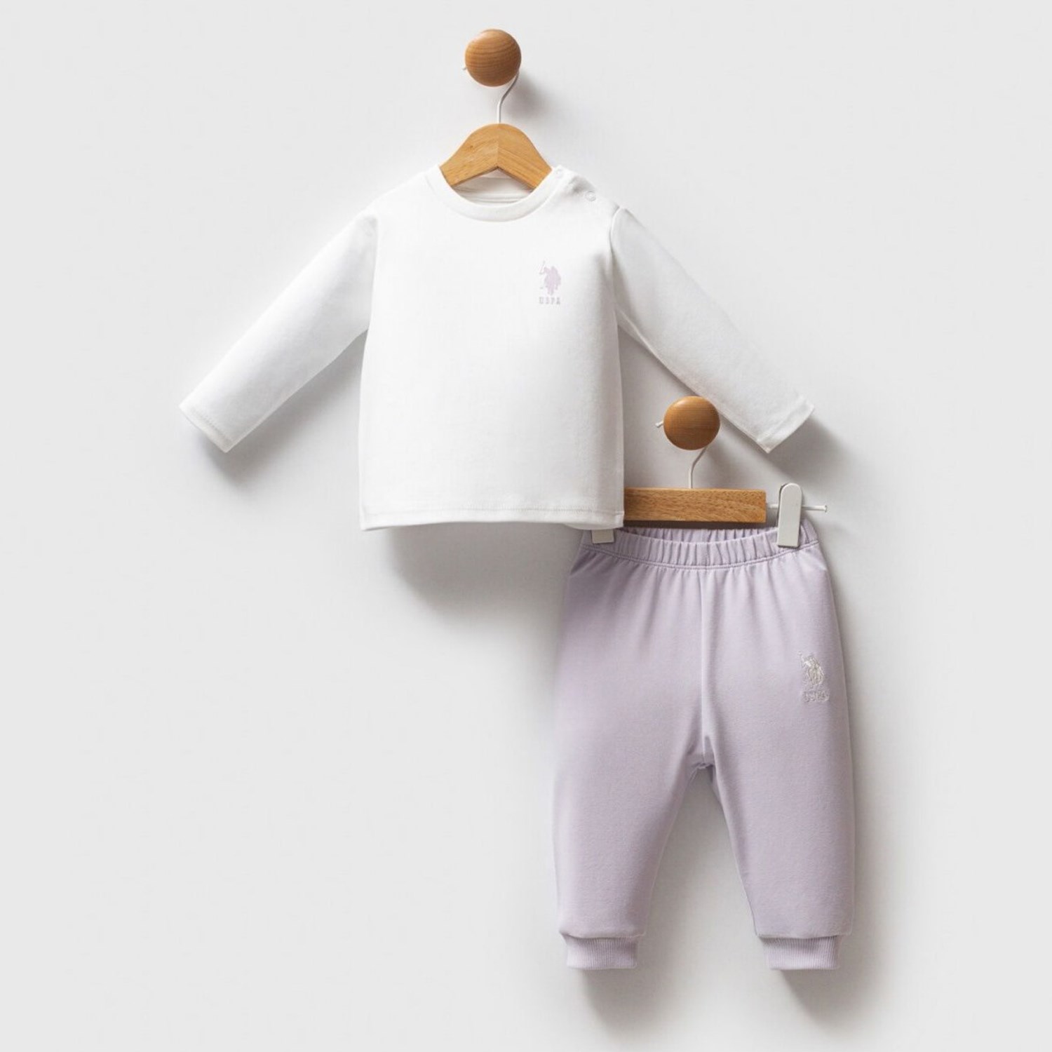 U.S. Polo Assn 3'lü Takım 2771 Lila