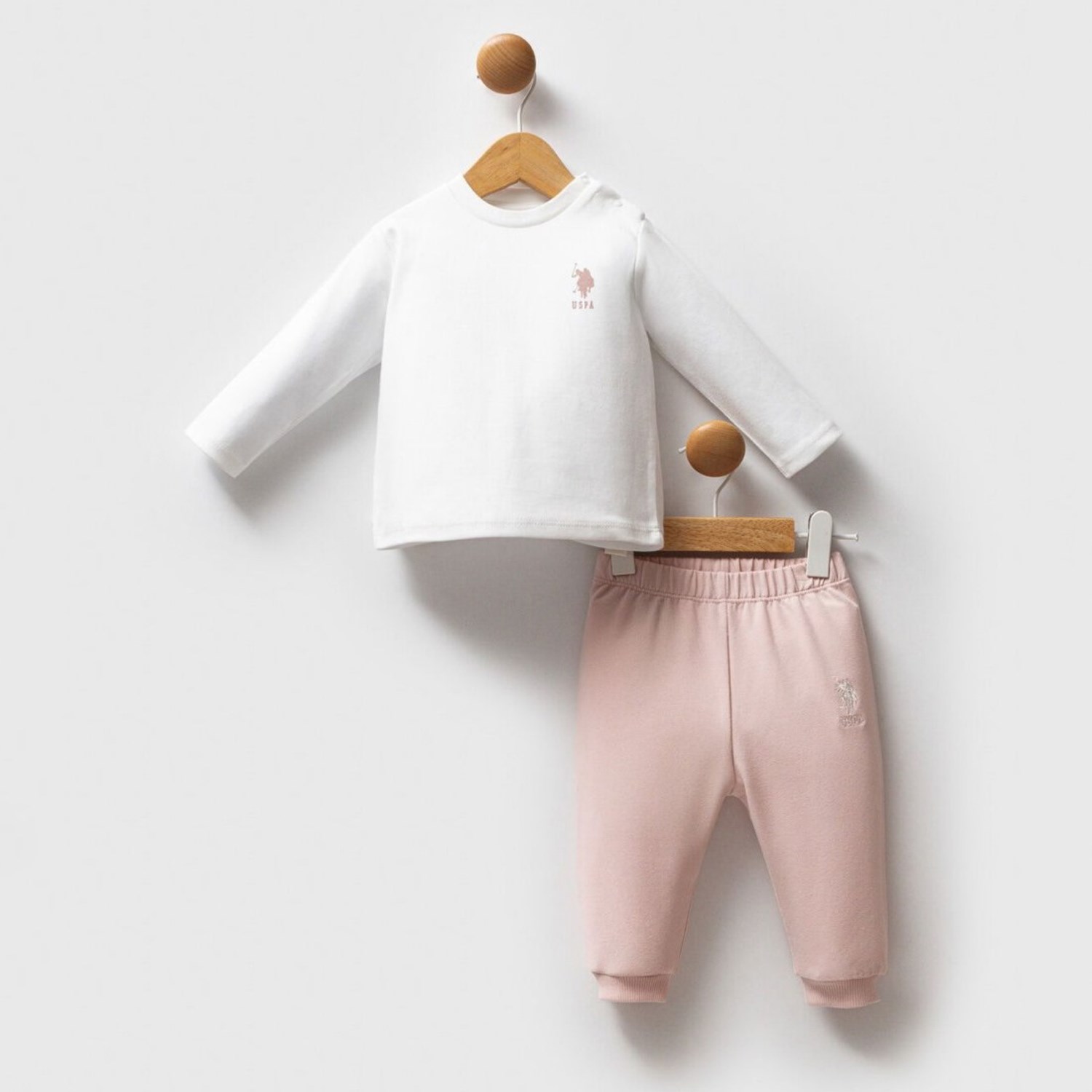 U.S. Polo Assn 3'lü Takım 2771 Pudra