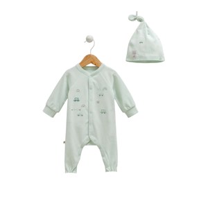 Caramell Patiksiz Bebek Tulum 1195 Yeşil