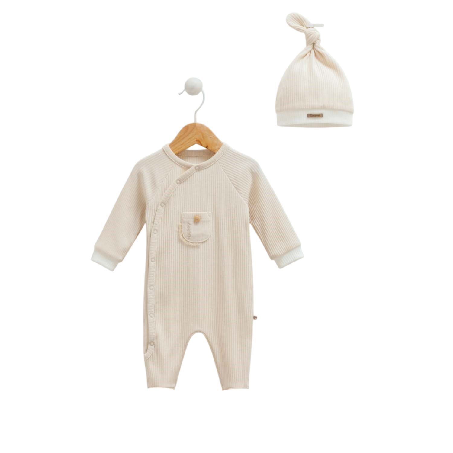 Caramell Patiksiz Bebek Tulum 1258 Bej