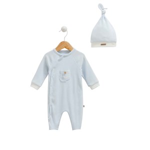 Caramell Patiksiz Bebek Tulum 1258 Mavi