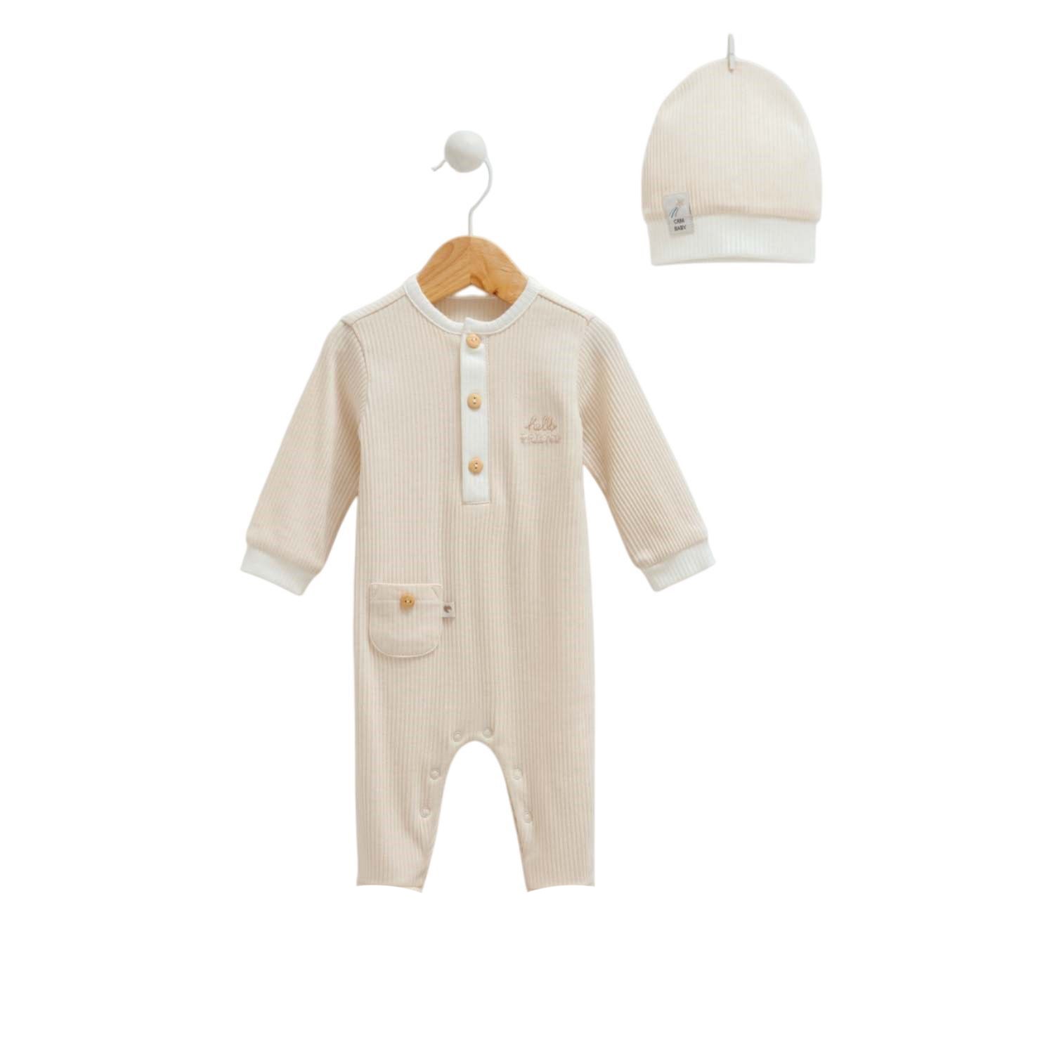 Caramell Patiksiz Bebek Tulum 1259 Bej