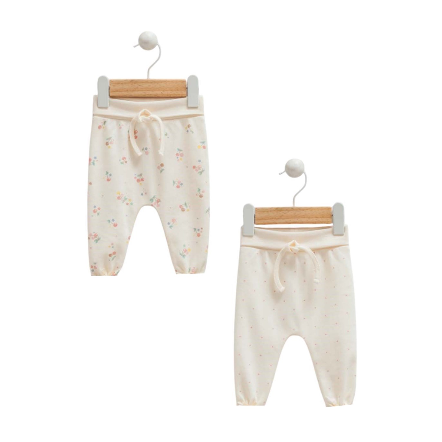 Caramell Patiksiz Bebek Pantolonu 1214 Ekru