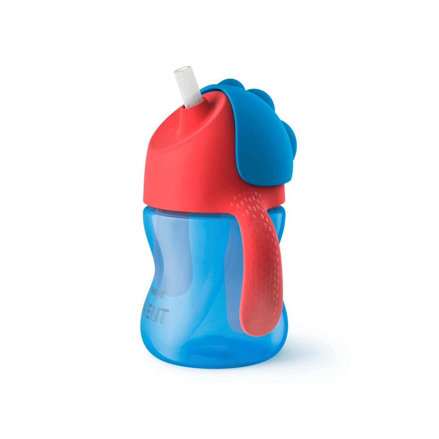 Philips Avent Desenli Pipetli Bardak 200 Ml 74SCF796 Mavi