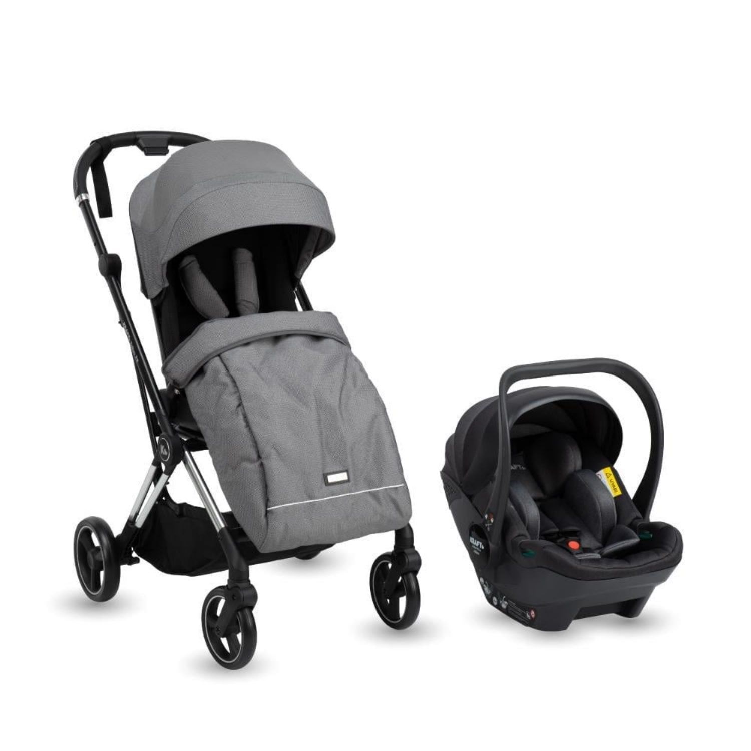 Kraft Tokyo Pro Travel Sistem Bebek Arabası Grey