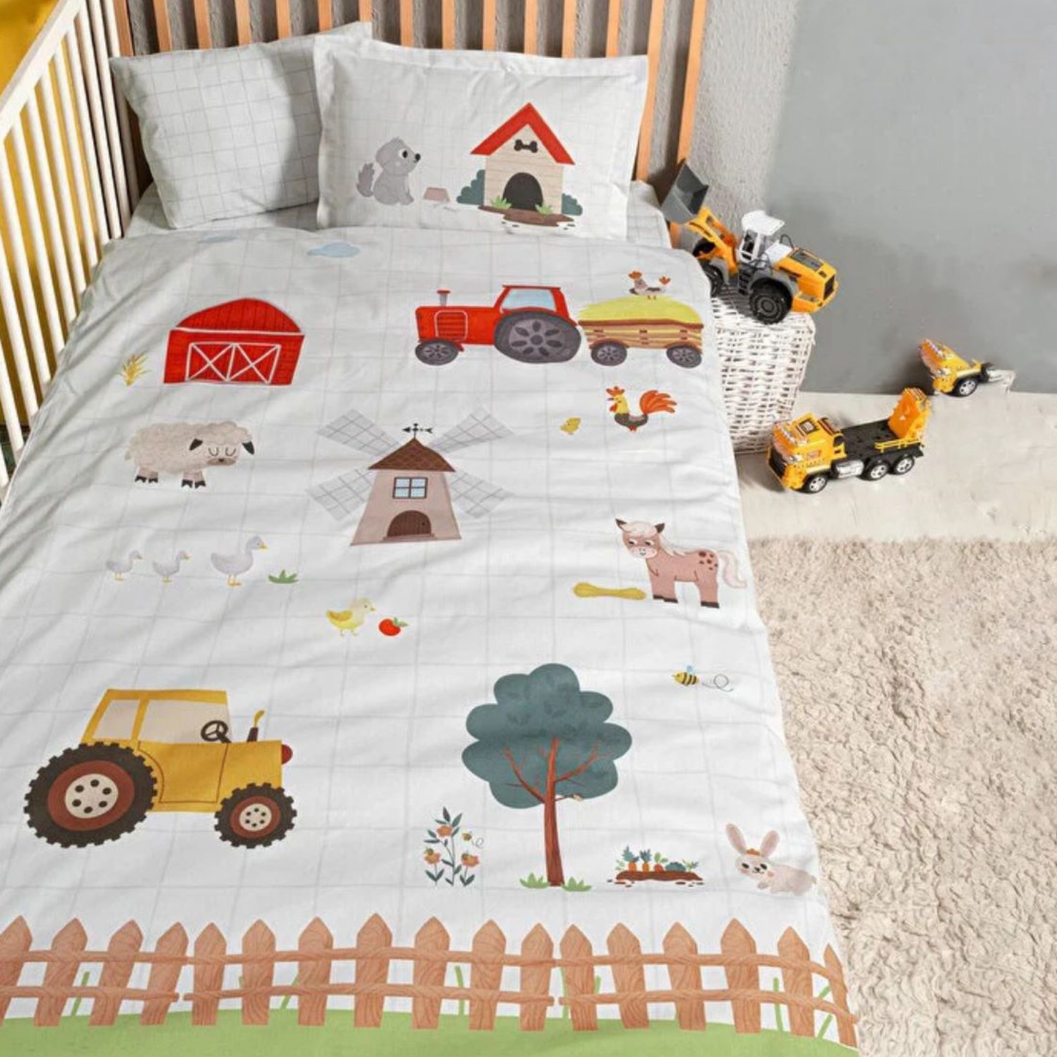 Kanz Ranforce Bebek Nevresim Takım