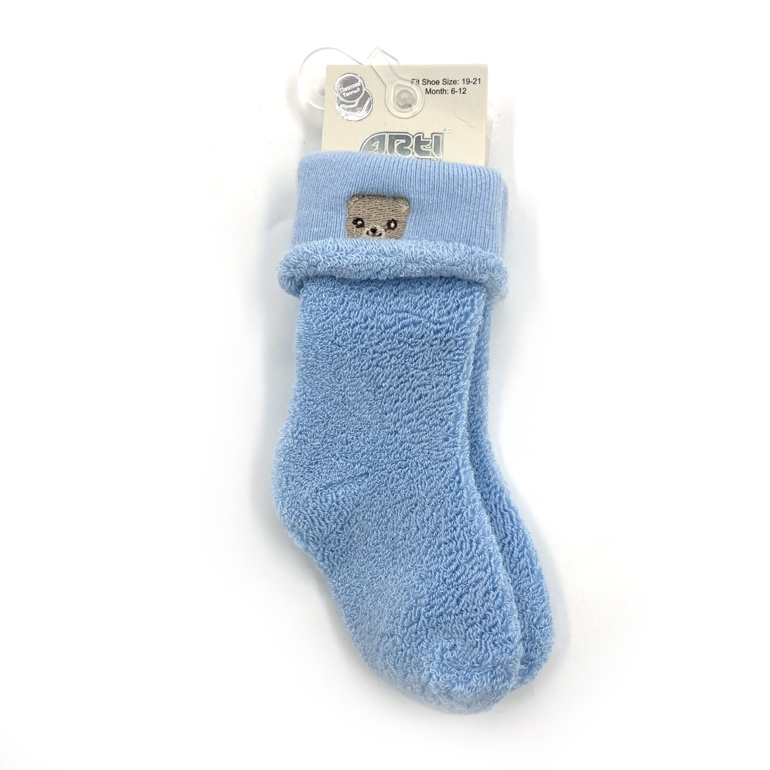 Artı Kids Erkek Bebek Havlu Çorap 450176