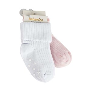 Katamino 2'li Kız Bebek Çorap 44109 Beyaz