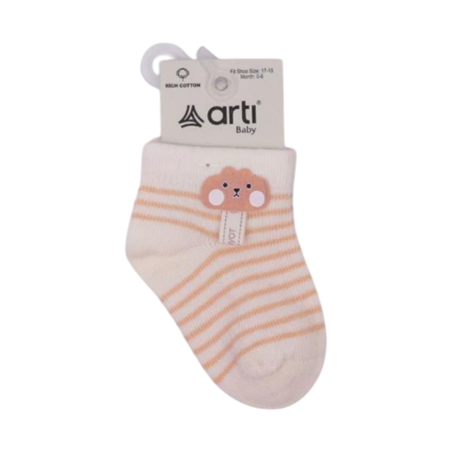 Artı Kids Erkek Bebek Çorap 46346 Turuncu