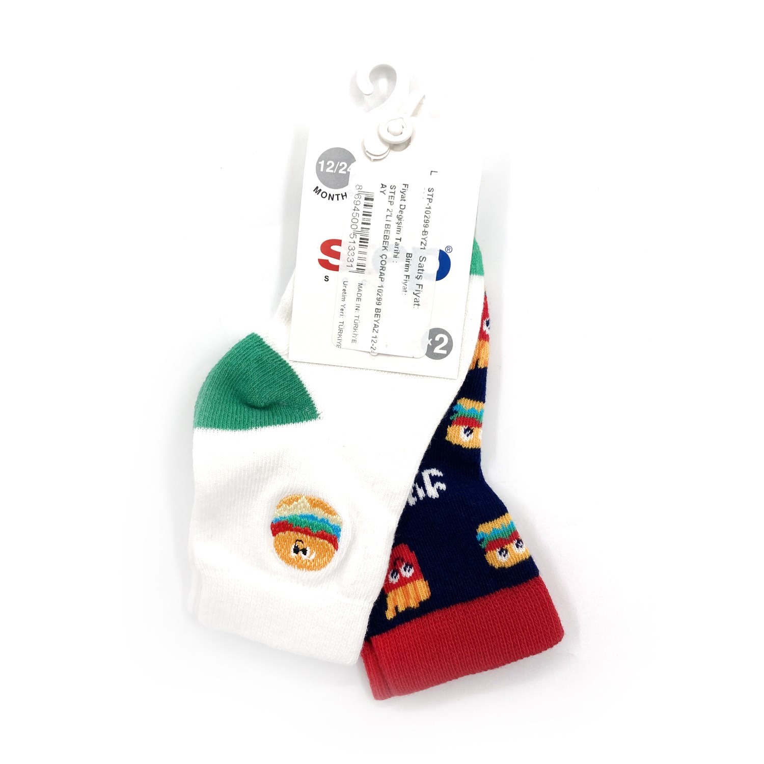 Step 2'li Bebek Çorap 1099