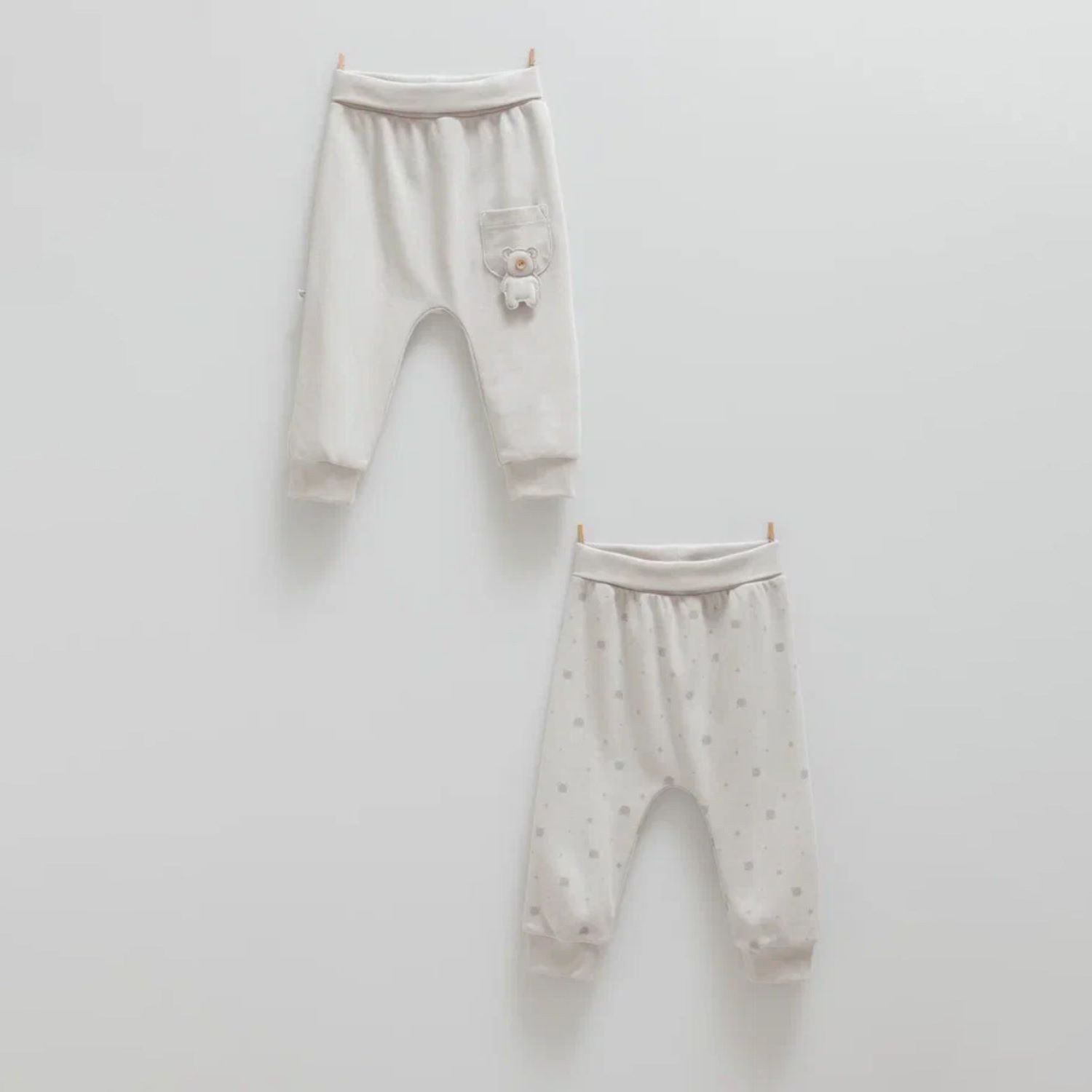 Caramell Bebek Pantolonu 1466 Gri