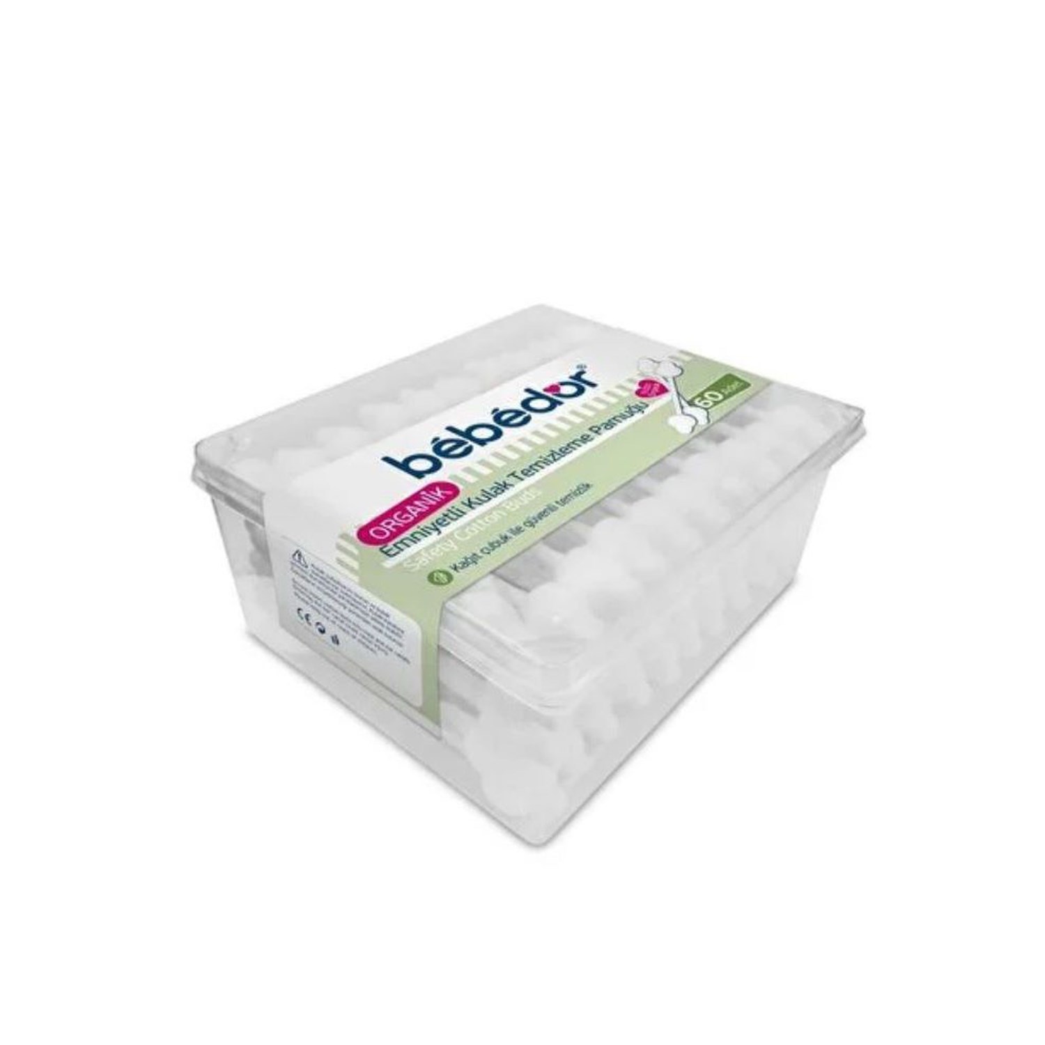 Bebedor Kulak Temizleme Pamuğu 60'lı