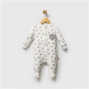 Tiffany Baby Patikli Bebek Tulum 32033 Ekru