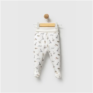 Tiffany Baby Patikli Bebek Pantolonu 32007 Ekru