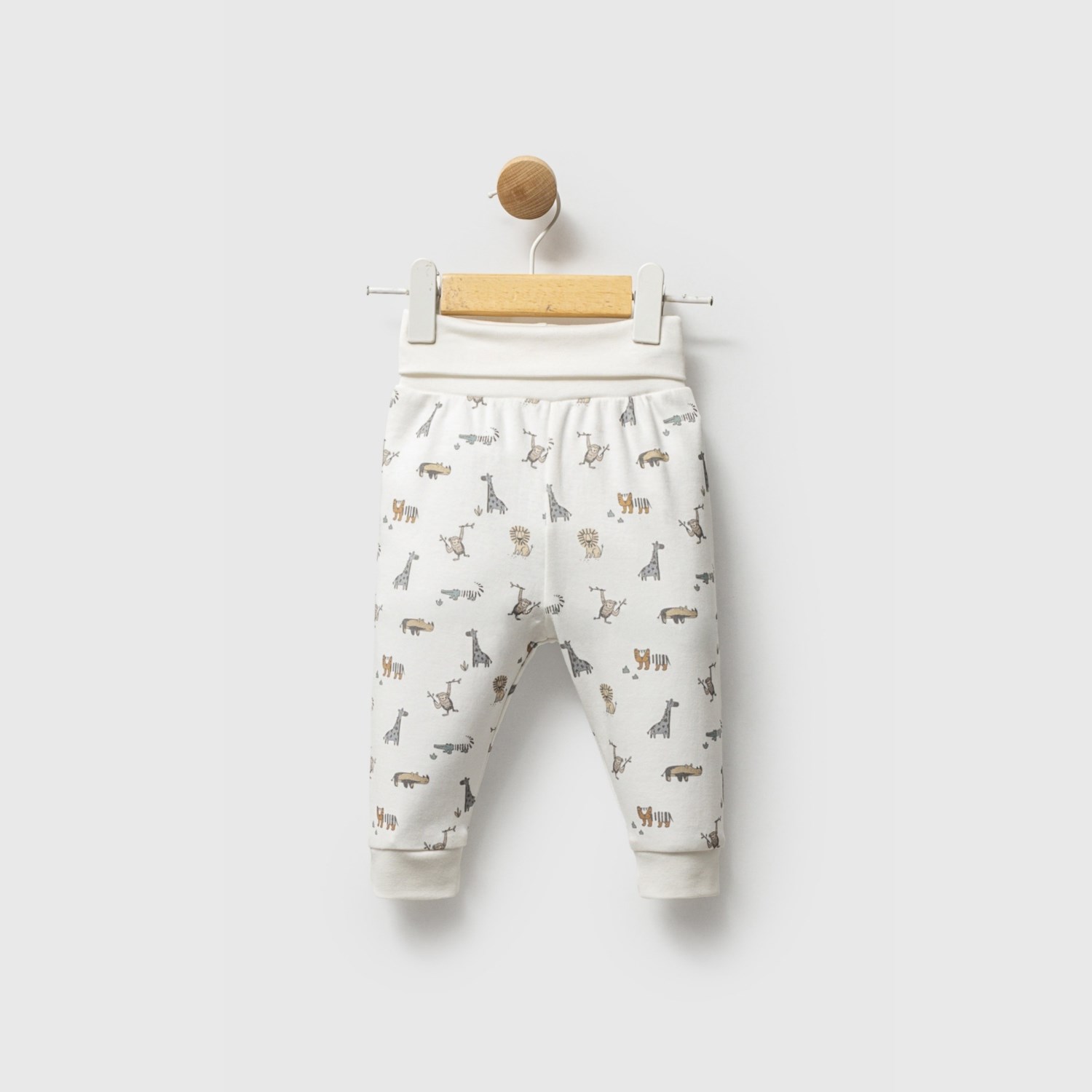 Tiffany Baby Patiksiz Bebek Pantolonu 32006 Ekru